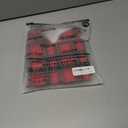 Rocky Thermal Underwear for Kids, Girls Thermals Long Johns Underwear, Base Layer for Cold weather/skiing (XX-Small, Red Plaid)