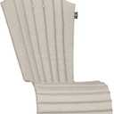 Outdoor All-Weather Patio Chair seat Cushion , Quick Drying Olefin Fabric - Adirondack Chair Cushion for Your Chair-Chair not Included (Beige Morning), 1 Count