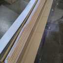 WPC Slat Wall Panels 8 Pack 96" x 6", Waterproof Fluted Wall Paneling, Accent 3D Wall Panel for Wall Decor, Bathroom, Bedroom, Office - Low Grille Elm (Cover Approx.32 sq.ft)