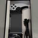 Wireless Phone Controller for iPhone/Android/Switch 1/2/OLED/iPad Mini With Hall Joystick, LED Mobile Gaming Controller for iOS Support Xbox, Steam Link, GeForce Now, Arcade,Call of Duty, Roblox