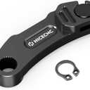 NICECNC Clutch Puller Cable Arm Billet Aluminum Compatible with Yamaha Raptor 700 20062026, Raptor 700R 20112026 Black