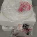 22" Black Ceramic Farmhouse Table Lamp with Ginger Jar Design - for Living Room,Dining Room,Bedroom,Office,Nightstand,End Table