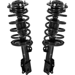 Front Left & Right Complete Struts Shocks 172199 172200 Compatible with 2004-2011 Chevy Malibu, 2007-2009 Saturn Aura, 2005-2010 Pontiac G6 Front Shock Absorbers
