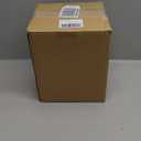 Haidms 6 Pack Matte Black Door Knobs Interior, Privacy Interior Door Knob for Bedroom or Bathroom Classic Black Round Doorknobs Hardware(Square Panel Interior Door Konbs)