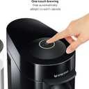Nespresso VertuoPlus Coffee and Espresso Machine by De'Longhi with Milk Frother, Ink Black