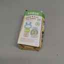 Haakaa Baby Fruit Food Feeder & Mini Freezer Nibble Tray Combo, Breastmilk Popsicle Molds for Baby Cooling Relief, BPA Free Silicone Feeder for Safe Infant Self Feeding, 4 Month+ (Blue)