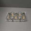 Edison Bulbs 6W E26 LED Bulb 60 Watt Equivalent, Vintage LED Light Bulbs CRI90+ ST19, Dimmable Clear Light Bulbs, 2700K Soft Warm White 5 Pack