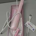 1.5 Inch Wide Steam Hair Straightener for Women, Infrared Flat Iron for All Hair Type, Dual Voltage Ceramic Hair Straightening Iron, Reduce Damage,Static,frizz; Boost Hydration,Shine, Pink