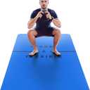 Large Workout Mat - 10mm Extra Thick Exercise Mat & Wide Yoga Mat, 72"x32"
