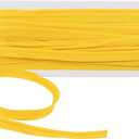 uxcell Cotton Piping Trim, 11 Yards 0.4 Inch Wide Polyester Bias Tape Cord Trim Fabric Piping Trim for Sewing Fabric Trimming DIY Crafting, Yellow