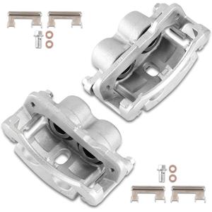 Front or Rear Brake Caliper Kit Right + Left Assembly w/Bracket 18-B4728 18-B4729 Compatible for Chevy Avalanche Silverado Suburban Escalade 1999-2013 (Set of 2)