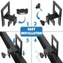 Mattress Holder for Metal Bed Frame Extra Thick Slide Stopper to Keep Mattress from Sliding 6 Pcs Non Slip