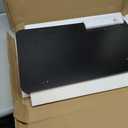 Almirantra Stand Up Desk Converter, Adjustable Height Table Top Riser - 23.6" x 13.4" Spacious Surface with Max Height of 15.2", Ideal for Ergonomic Sit Stand Workstations(Black)