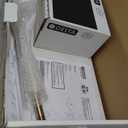 Delta Modern 14 Series Square Rain Shower System Faucet Set, Rainfall Brushed Gold Shower Head and Handle Set, Valve Trim Kit, 10 Inch, Champagne Bronze 342701-CZ