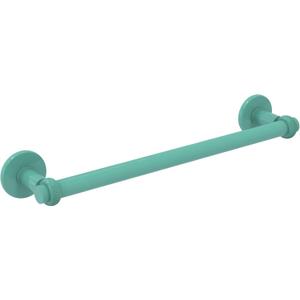 Allied Brass 2051T/18-SFG Continental Collection 18 Inch Towel Bar with Twist Detail, Sea Foam Green