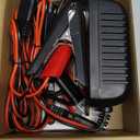 MOTOPOWER MP00205A 12V 800mA Automatic Battery Charger, Maintainer, Trickle and Desulfator (Black)