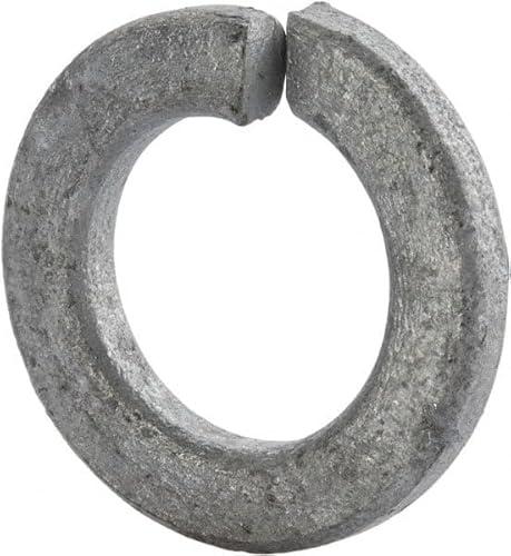 3/8 Split Lock Washer (100 Pack) Hot Dip Galvanized Steel, Meets ASME B18.21.1 by Makers Bolt 3/8 Split Lock Washer (100 Pack) Hot Dip Galvanized Steel, Meets ASME B18.21.1 by Makers Bolt