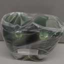9 oz Clear Plastic Cups Green Plastic Disposable Cups for Cocktail 50 Pack Fancy Cocktail Cup for Party Stemless Wine Glasses for Wedding Graduation Birthday
