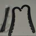 UICE Hockey Stick Blade Protector for Off-Ice Training Durable Protection Cover Customizable Fit for Junior & Senior Hockey Sticks - Hockey Training Equipment & Gear Accessories(Black, 2pcs)