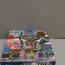 Galison Merry Market  1000 Piece Foil Joy Laforme Jigsaw Puzzle Featuring Merry and Festive Outdoor Market for The Holidays with Gold Foil Accents