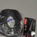 50 Feet D-Shape Rubber Weather Stripping Door Seal Strip, Fingwerk Self-Adhesive Backing Door Weatherstripping for Door Frame Insulation Large Gap, Easy Cut to Size with Tailor Scissors(Black)