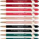 Bible Verse Ballpoint Pens with Stylus, Retractable Christian Writing Pens Inspirational Religious Gifts for Bible Study, Daily Journaling, School & Office Supplies (10)