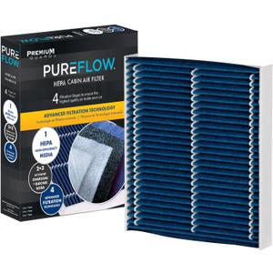 PureFlow HEPA Cabin Air Filter PC99456HX Fits 2025-18 Toyota Camry,2024-19 RAV4,Corolla,2022-16 Lexus RX350