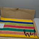 DII Felpudo de fibra de coco natural, tapete decorativo de hola, 17 x 29 pulgadas, rayas (Hi Stripes)