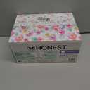 The Honest Company Comfort Dry Disposable Daytime Diapers for Sensitive Skin, Hypoallergenic, Rose Blossom + Tutu Cute, Club Box Size Newborn 72 Count