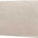 H.VERSAILTEX Velvet Stretch Individual Cushion Cover Plush Cushion Slipcover for Loveseat Sofa Furniture Protector Seat Cushion Sofa Cover (1 Piece Loveseat Cushion Cover, French Oak)