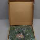 9FT Real Touch Norfolk Pine Garland - Artificial Christmas Garland Fake Green Faux Pine Needles Garland for Table Fireplace Mantle Holiday Home Indoor Outdoor Decor (1PC)