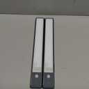 EZVALO Under Cabinet Lighting, 98 LED Rechargeable Motion Sensor Light Indoor, Magnetic Dimmable Closet Lights with 3 Color Temps, Wireless Under Counter Lights for Kitchen, Stairs(Grey, 2 Pack) (Gray)