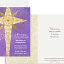 5 x DaySpring Religious Christmas Card Assortment (3 Cards with Envelopes: Nativity, Angel, Star)