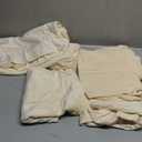 Smiry Velvet Stretch Chair Covers for Dining Room Set of 6, Soft Fit Removable Washable Kitchen Parsons Chair Slipcover Protector, Cream