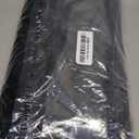 NICETOWN Pitch Black Solid Thermal Insulated Grommet Blackout Curtains/Drapes for Bedroom Window (2 Panels, 42 inches Wide by 63 inches Long, Black)