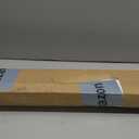 Joydeco No Drill Roman Shades Linen, Light Filtering, 40" W × 72" H, Beige