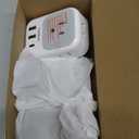 TESSAN European Travel Plug Adapter USB C 3 Pack, US to Europe Plug Adaptor with 4 AC Outlets 3 USB Charging Ports, Type C Power Adapter for USA to EU Euro Spain France Iceland Italy Germany Greece