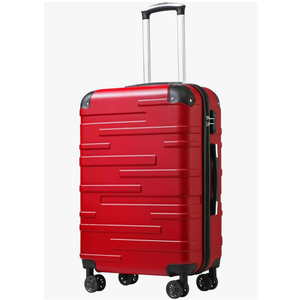Coolife Luggage Suitcase Carry-on Hardside Travel Luggage TSA Lock Spinner Telescopic Handle, 22 in