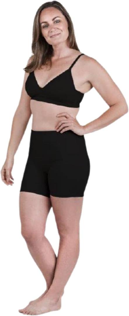 SRC Restore Support Mini Shorts - Uterine Prolapse & Continence Treatment Back Size XS (Black)