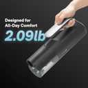 HOTO BlowVac Handheld Vacuum Cordless, Car Vacuum Cleaner with 23000Pa High Power, 3 Suction Modes, Electric Compressed Air Duster Blower for Car Interior, Desk, Boat, Home, Outdoor