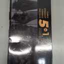 5 in 1 Blow Dryer Brush,Hair Dryer Brush with Detachable Air Styler,Negative Ionic Magic Hair Styler,Hot Air Brush for Women Volumizer,Straightener,Drying