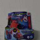 Transformers Toy EarthSpark 1-Step Flip Changer Optimus Prime Action Figure (10 cm), Robot Toy, from 6 Years