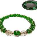 Handmade Glow-in-the-Dark Beaded Bracelet, Luminous Wrist Accessory, Fashion Bracelet for Women, Ideal Gift for Night Events, Parties & Birthdays