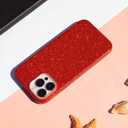 MATEPROX Compatible with iPhone 13 Pro Max Case Bling Sparkle Cute Girls Women Protective Christmas Cases Cover for iPhone 13 Pro Max 6.7" 2021(Red)