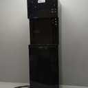 Igloo Top Loading Hot and Cold Water Dispenser - Water Cooler for 5 Gallon Bottles and 3 Gallon Bottles - Includes Child Safety Lock - Water Machine Perfect for Home, Office, & More - Black