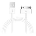 ZLONXUN Cable Compatible with iPhone 4/4S/3G/3GS,Old iPad 2 3 1,iPod Touch 4 3 2 1 Nano, iPod Classic 3 2 1,(3.3 Feet,White)