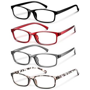 Gaoye 1.0x Multi Pack Reading Glasses - Blue Light Blocking Lenses, TR90 Frames, UV400 - Eyeglasses with Clear Vision
