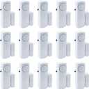 Door Window Alarm, 90DB Door Alarms for Kids Safety, Wireless Sensor Door Window Burglar Alarm-Window Pool Alarms for Home, 15 Pack