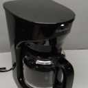 Mueller 12-Cup Drip Coffee Maker - Borosilicate Carafe, Auto-Off, Reusable Filter, Anti-Drip, Keep-Warm Function, Clear Water Level Window Coffee Machine, Kitchen Essentials & Accessories (Black)