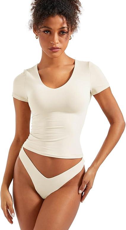 SUUKSESS Women Sexy Square Neck Tank Top Summer Y2K Going Out Basic Cami Shirt (Small, 01 Cream White)